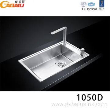 SUS304 Pressed Single Bowl Kitchen Sink